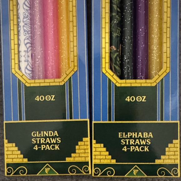 NWT Stanley Wicked for Good Glinda set (Tumbler, Straws, Straw Topper) - Picture 6 of 10